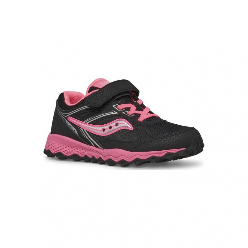 Big Kids' Saucony Cohesion TR14 A/C Sneakers Black / Pink | SOUTHAFRICA-KPX