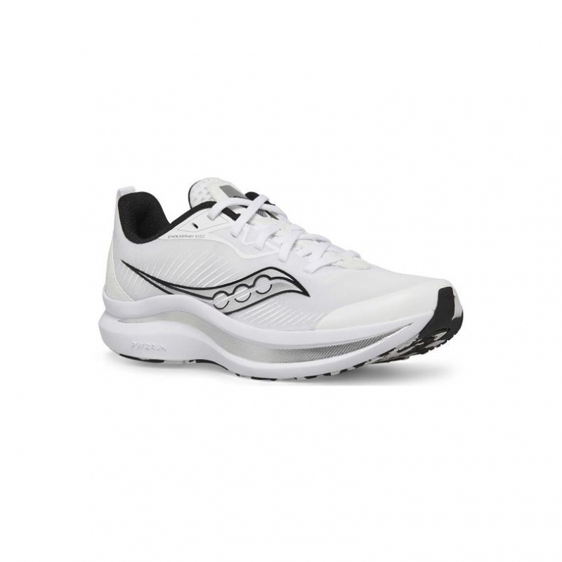 Big Kids' Saucony Endorphin KDZ Sneakers White | SOUTHAFRICA-JSD