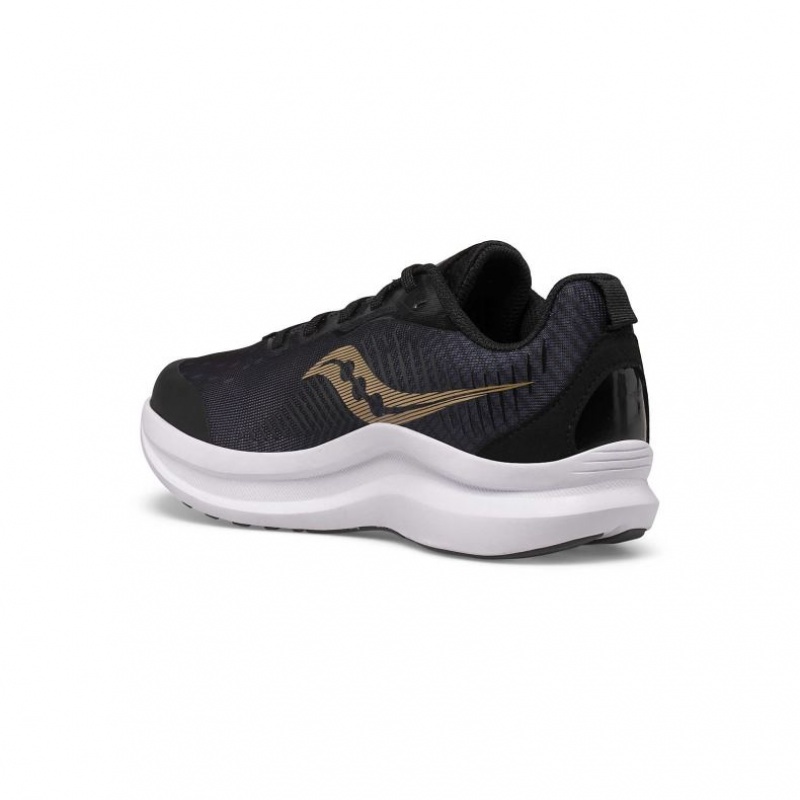 Big Kids' Saucony Endorphin KDZ Sneakers Black / Gold | SOUTHAFRICA-QVD