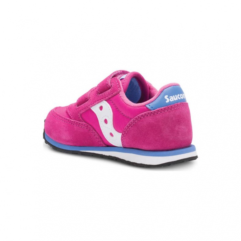 Big Kids' Saucony Jazz Hook & Loop Sneakers Pink | SOUTHAFRICA-DBU