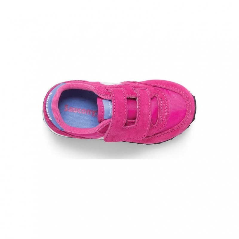 Big Kids' Saucony Jazz Hook & Loop Sneakers Pink | SOUTHAFRICA-DBU