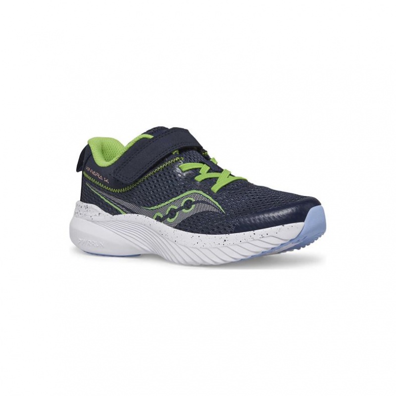 Big Kids' Saucony Kinvara 14 A/C Sneakers Navy | SOUTHAFRICA-BHF