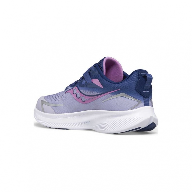 Big Kids' Saucony Ride 15 Sneakers Purple / Indigo | SOUTHAFRICA-SEF