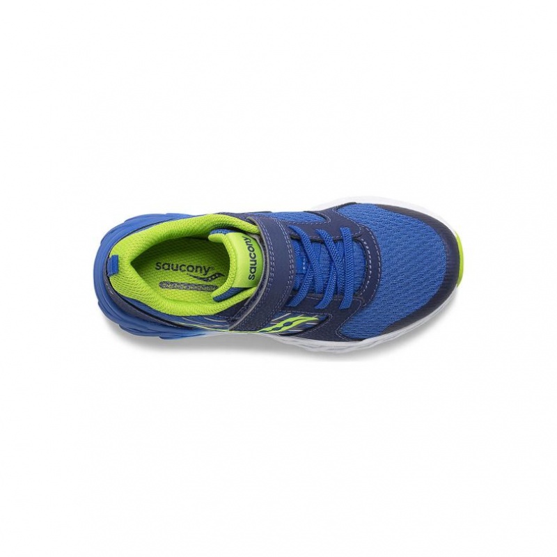 Big Kids' Saucony Wind 2.0 A/C Sneakers Blue | SOUTHAFRICA-DWJ