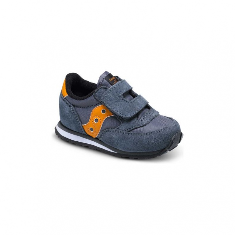 Little Kids' Saucony Baby Jazz Hook & Loop Sneakers Grey | SOUTHAFRICA-QMI