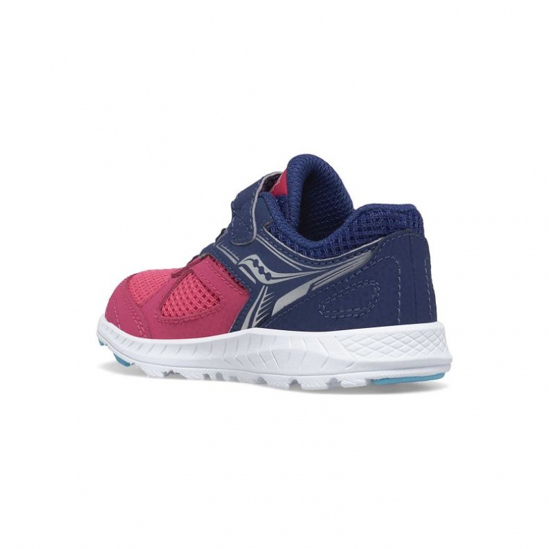 Little Kids' Saucony Cohesion 14 A/C Jr. Sneakers Pink / Navy | SOUTHAFRICA-MKY