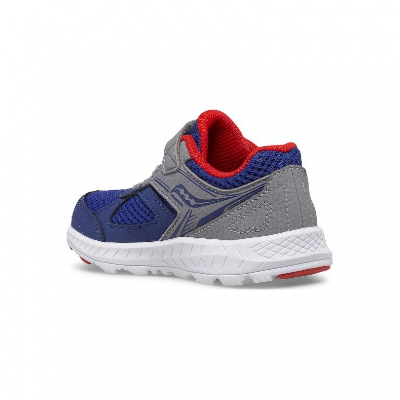 Little Kids' Saucony Cohesion 14 A/C Jr. Sneakers Navy / Grey | SOUTHAFRICA-YTS