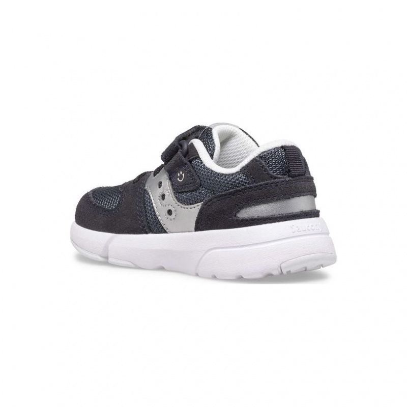 Little Kids' Saucony Jazz Lite 2.0 Sneakers Black / Silver | SOUTHAFRICA-AXK