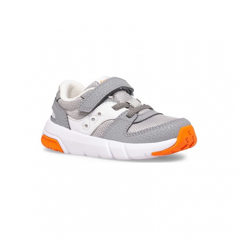 Little Kids' Saucony Jazz Lite 2.0 Sneakers Grey | SOUTHAFRICA-IBZ