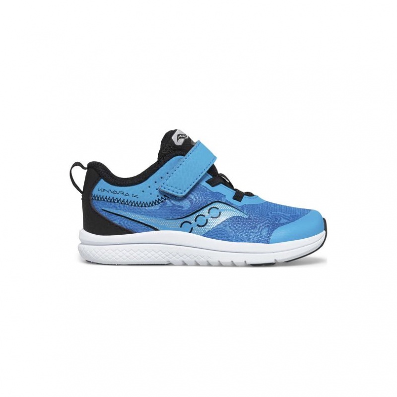 Little Kids\' Saucony Kinvara 14 A/C Jr. Sneakers Blue | SOUTHAFRICA-NJG