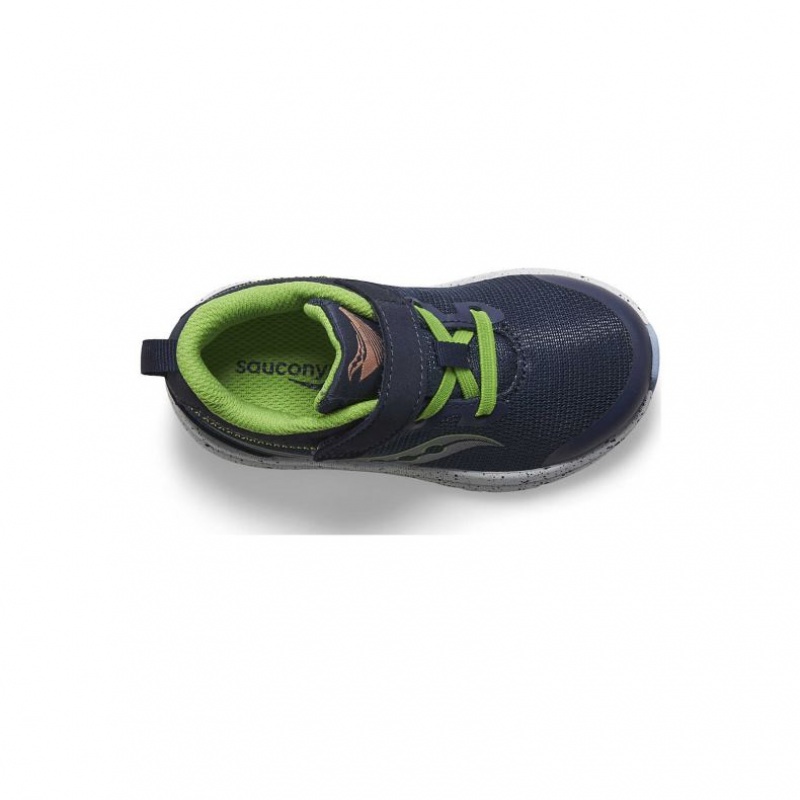 Little Kids' Saucony Kinvara 14 A/C Jr. Sneakers Navy | SOUTHAFRICA-CID