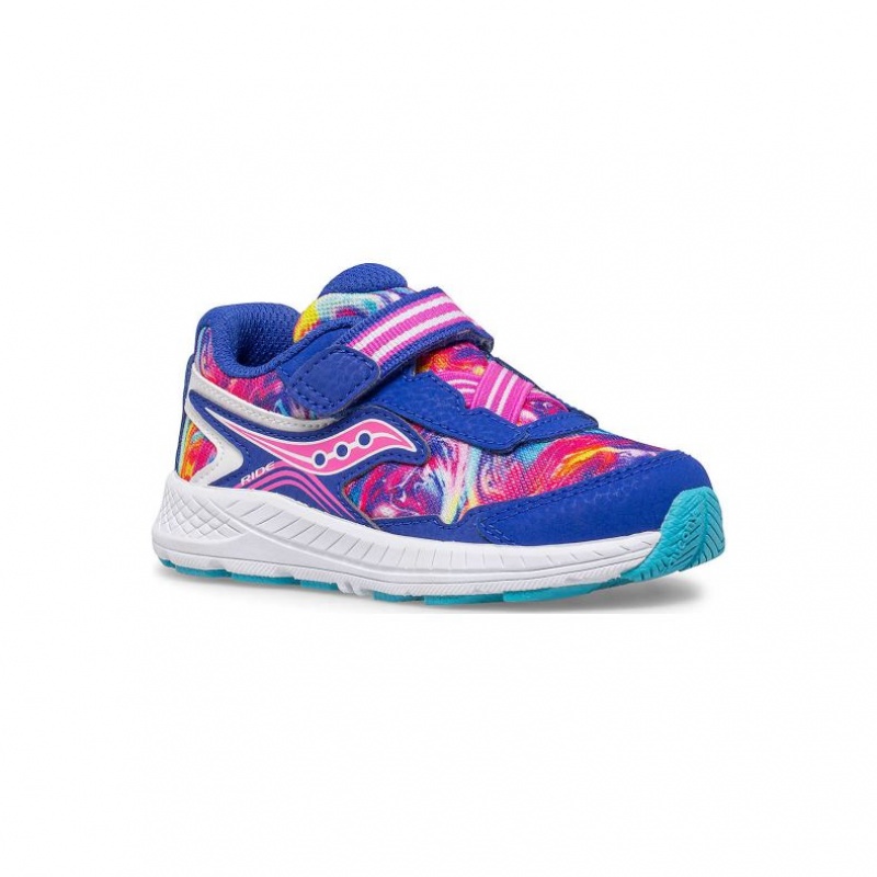 Little Kids' Saucony Ride 10 Jr. Sneakers Blue | SOUTHAFRICA-VOL