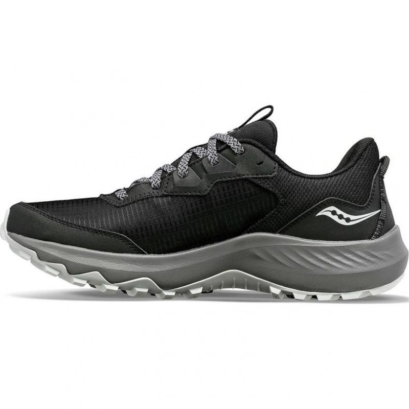 Men's Saucony Aura TR Trail Running Shoes Black | SOUTHAFRICA-ZVX