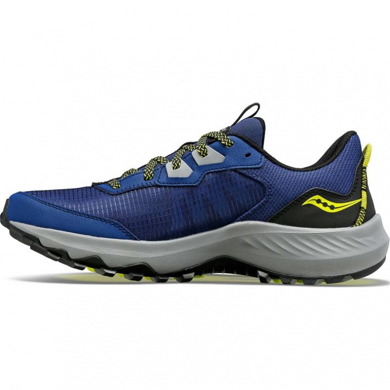 Men's Saucony Aura TR Wide Running Shoes Indigo | SOUTHAFRICA-FVH