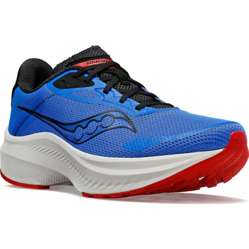 Men's Saucony Axon 3 Running Shoes Blue | SOUTHAFRICA-WPQ