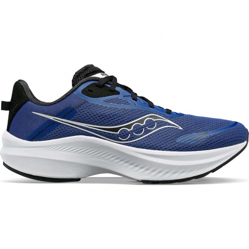 Men\'s Saucony Axon 3 Running Shoes Indigo | SOUTHAFRICA-GLQ