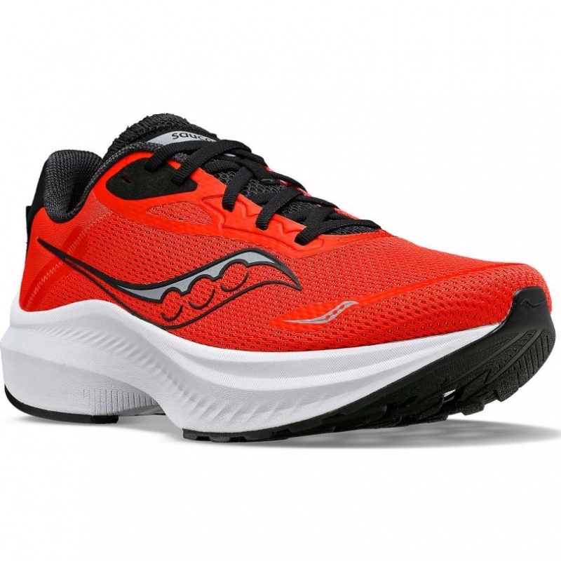 Men's Saucony Axon 3 Running Shoes Red | SOUTHAFRICA-YDQ