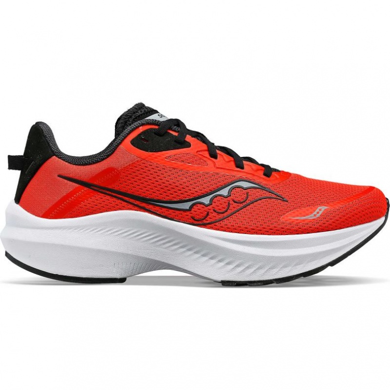 Men\'s Saucony Axon 3 Running Shoes Red | SOUTHAFRICA-YDQ