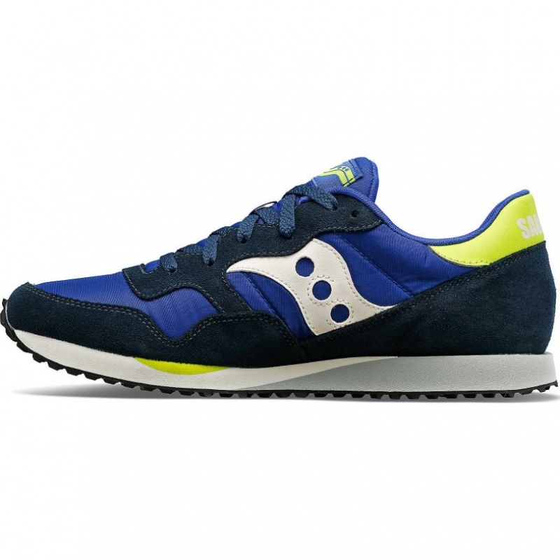 Men's Saucony DXN Sneakers Blue / White / Light Green | SOUTHAFRICA-MXD