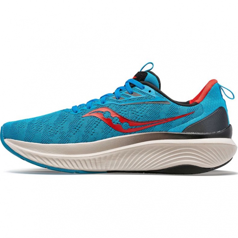 Men's Saucony Echelon 9 Running Shoes Turquoise | SOUTHAFRICA-TPF