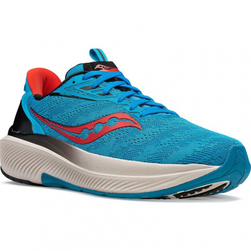 Men's Saucony Echelon 9 Running Shoes Turquoise | SOUTHAFRICA-TPF