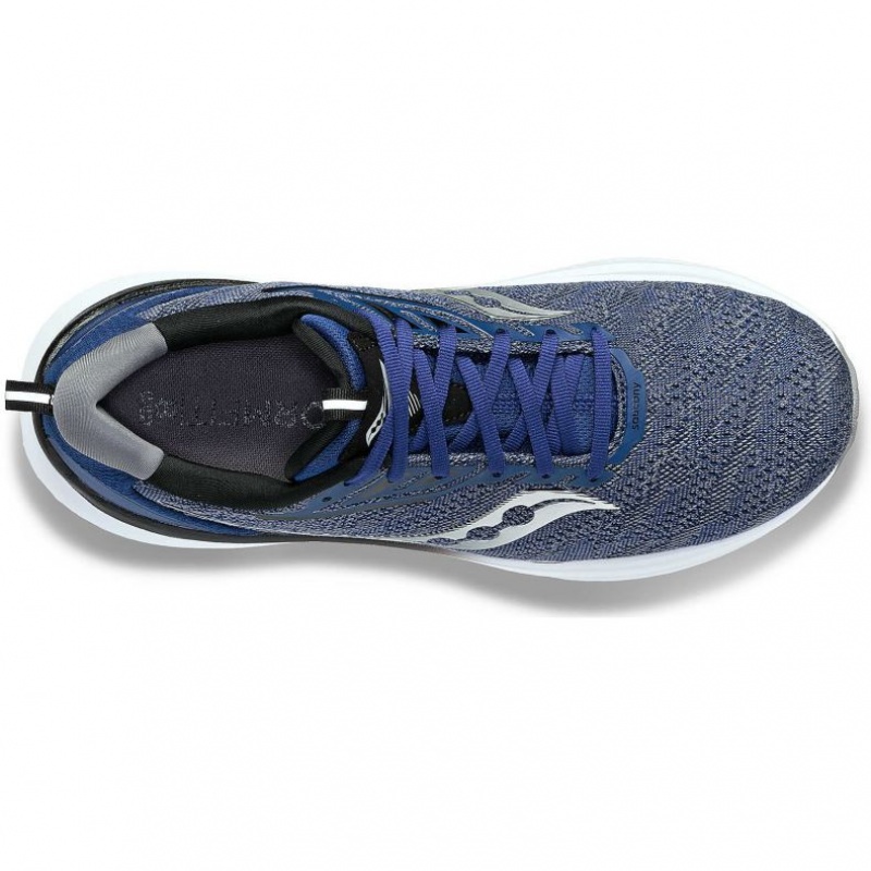 Men's Saucony Echelon 9 Wide Running Shoes Indigo | SOUTHAFRICA-IFW