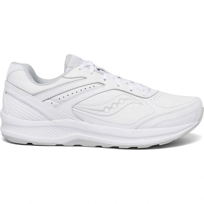 Men\'s Saucony Echelon Walker 3 Extra Wide Running Shoes White | SOUTHAFRICA-CDU