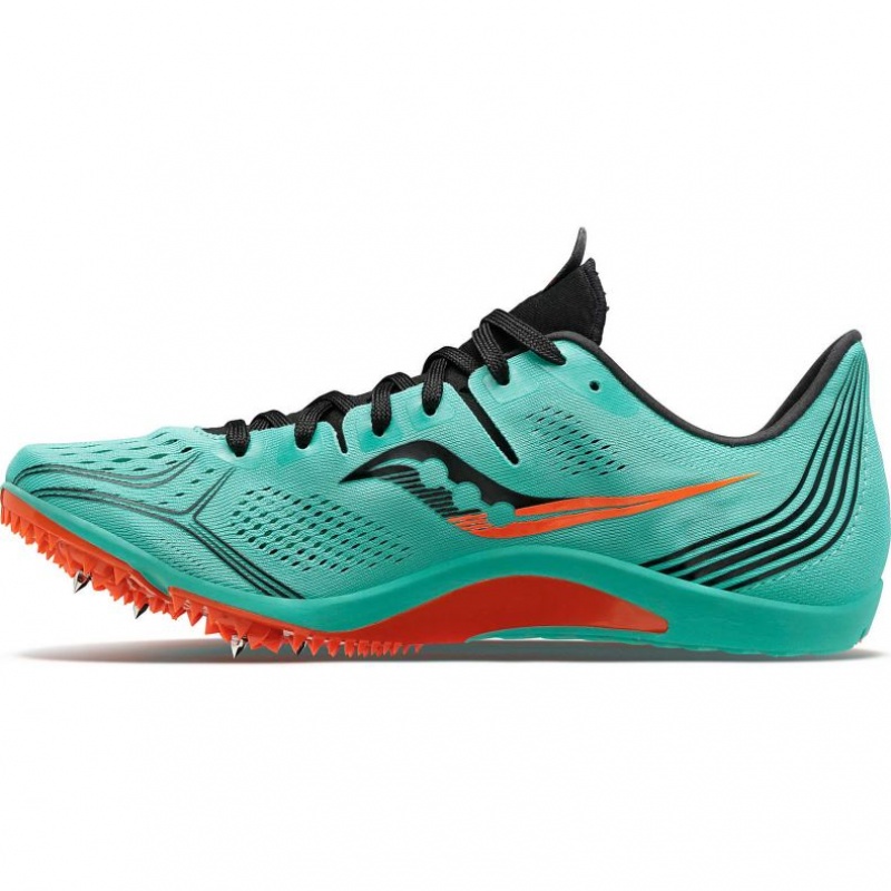 Men's Saucony Endorphin 3 Spikes Turquoise | SOUTHAFRICA-UPV