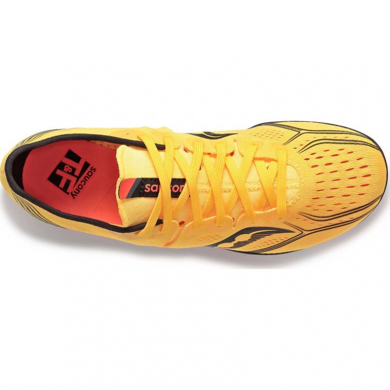 Men's Saucony Endorphin 3 Spikes Yellow | SOUTHAFRICA-DER