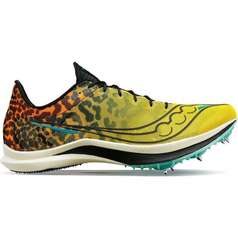 Men\'s Saucony Endorphin Cheetah Running Shoes Multicolor | SOUTHAFRICA-IBY