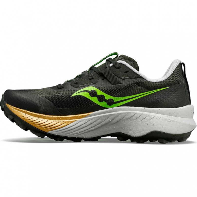 Men's Saucony Endorphin Edge Trail Running Shoes Black | SOUTHAFRICA-CWL