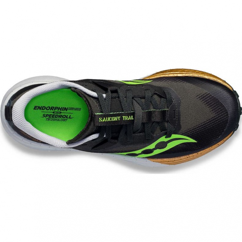 Men's Saucony Endorphin Edge Trail Running Shoes Black | SOUTHAFRICA-CWL