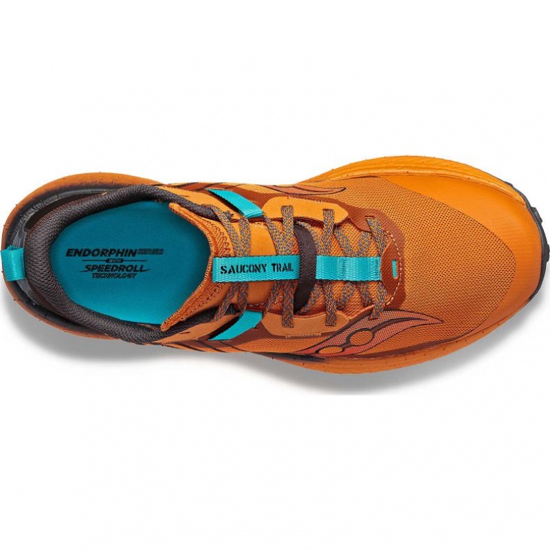 Men's Saucony Endorphin Edge Trail Running Shoes Orange | SOUTHAFRICA-VJT