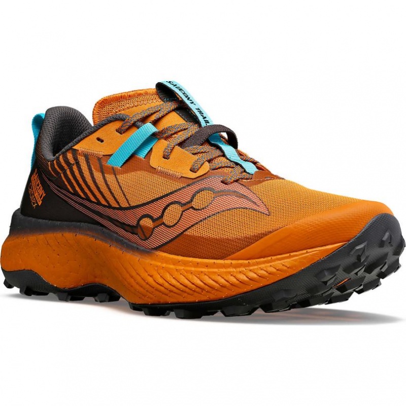 Men's Saucony Endorphin Edge Trail Running Shoes Orange | SOUTHAFRICA-VJT