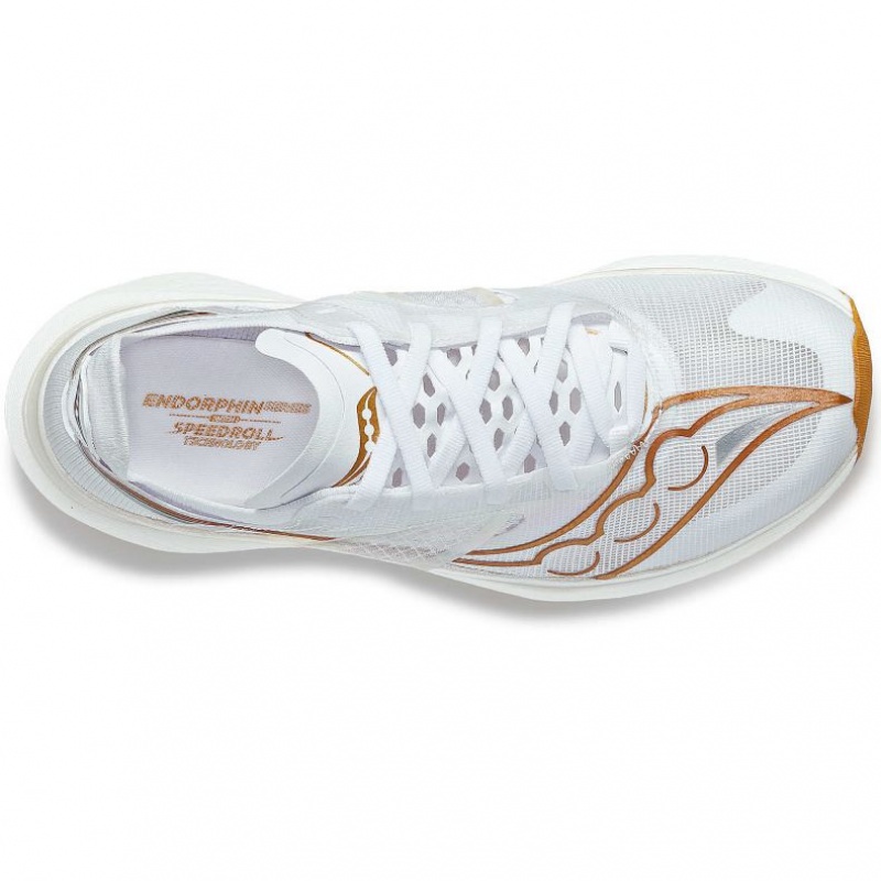 Men's Saucony Endorphin Elite Running Shoes White | SOUTHAFRICA-QFC