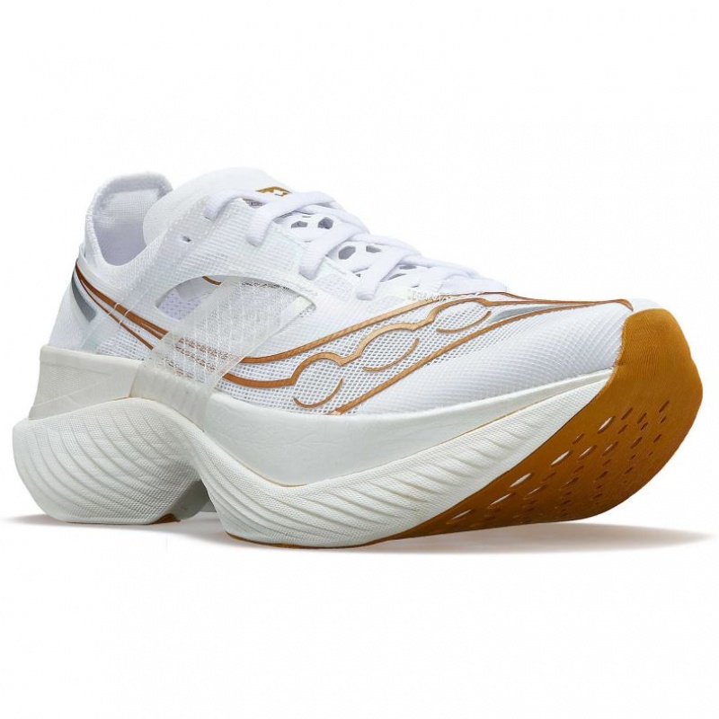 Men's Saucony Endorphin Elite Running Shoes White | SOUTHAFRICA-QFC