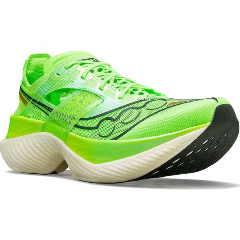 Men's Saucony Endorphin Elite Running Shoes Green | SOUTHAFRICA-HFA