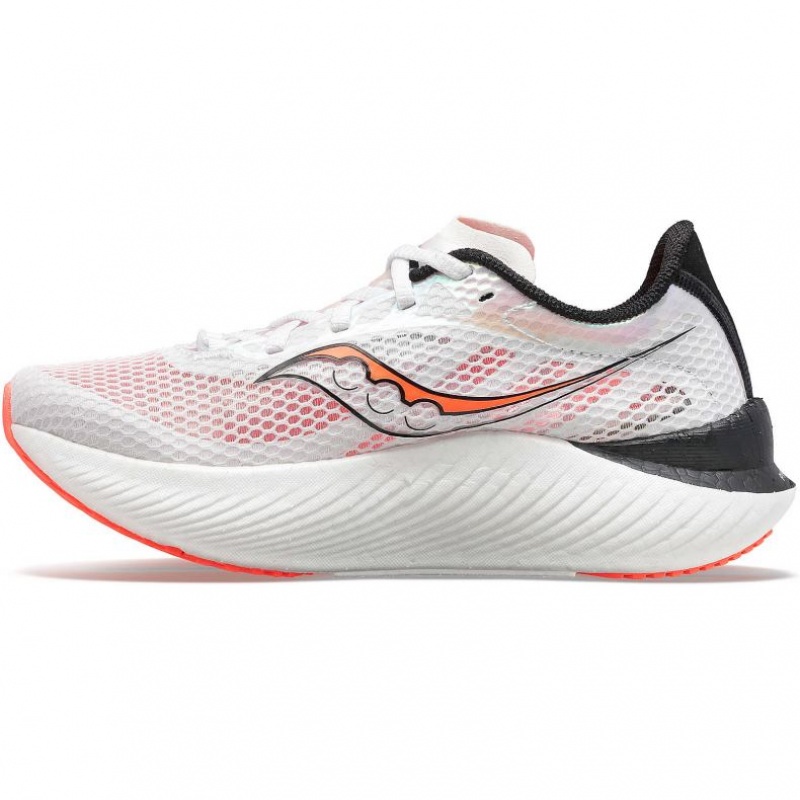 Men's Saucony Endorphin Pro 3 Running Shoes White | SOUTHAFRICA-TQZ