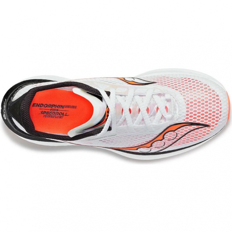 Men's Saucony Endorphin Pro 3 Running Shoes White | SOUTHAFRICA-TQZ