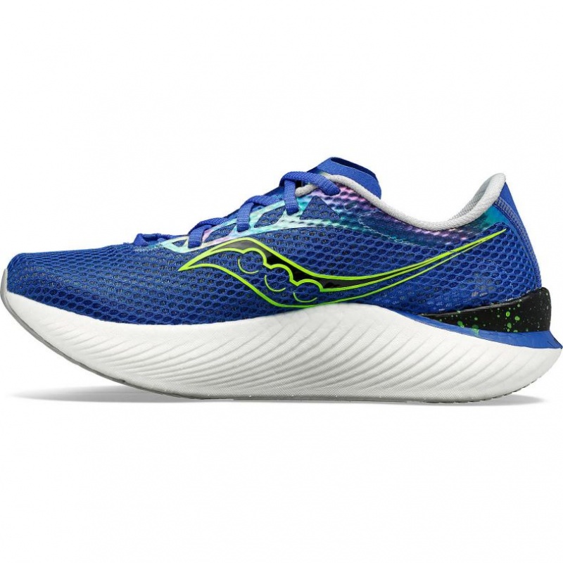 Men's Saucony Endorphin Pro 3 Running Shoes Blue | SOUTHAFRICA-RNV