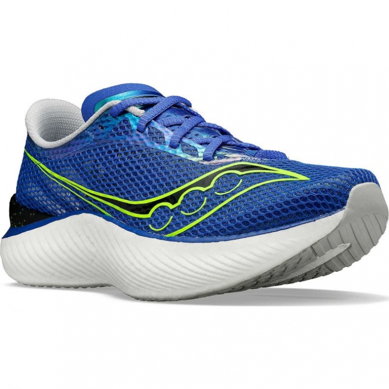 Men's Saucony Endorphin Pro 3 Running Shoes Blue | SOUTHAFRICA-RNV