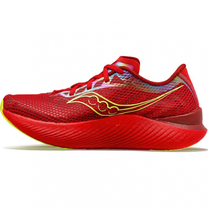 Men's Saucony Endorphin Pro 3 Running Shoes Red | SOUTHAFRICA-MBO