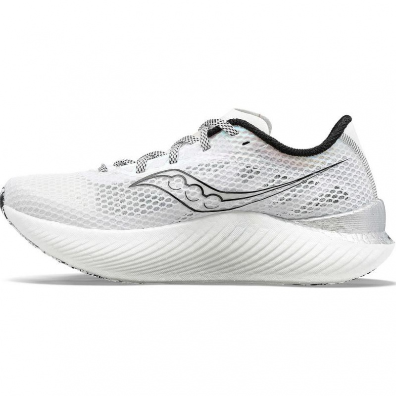 Men's Saucony Endorphin Pro 3 Running Shoes White | SOUTHAFRICA-ABO