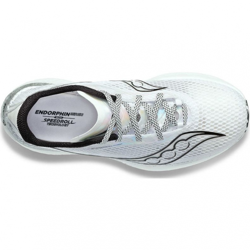 Men's Saucony Endorphin Pro 3 Running Shoes White | SOUTHAFRICA-ABO