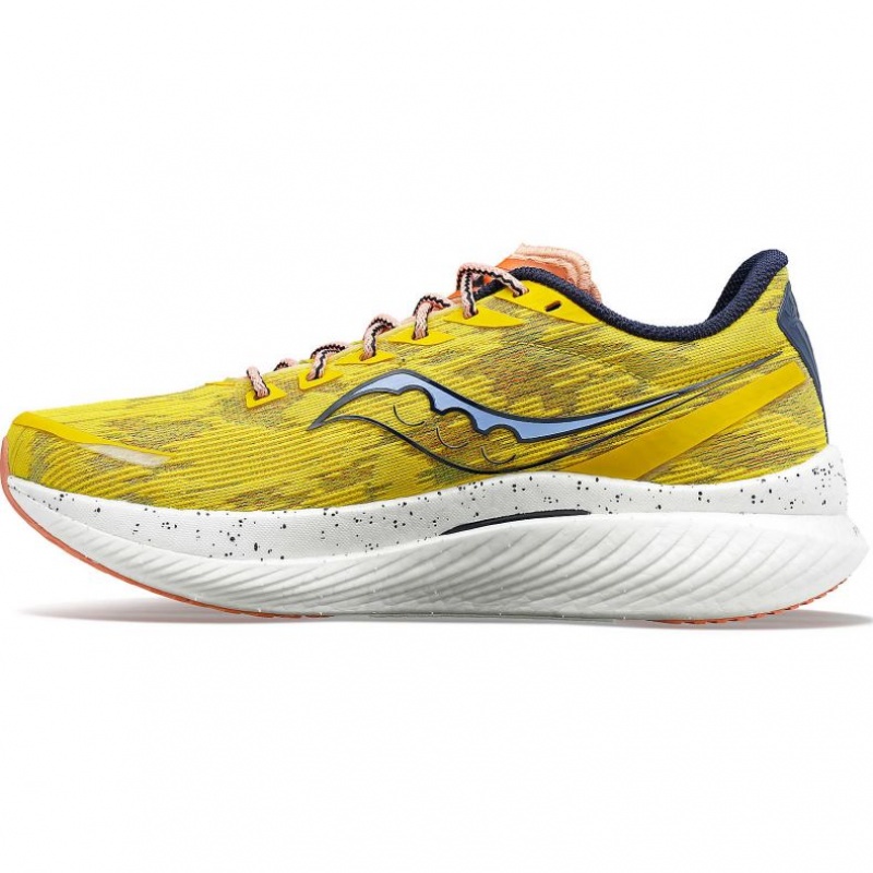 Men's Saucony Endorphin Speed 3 Running Shoes Yellow | SOUTHAFRICA-WBR