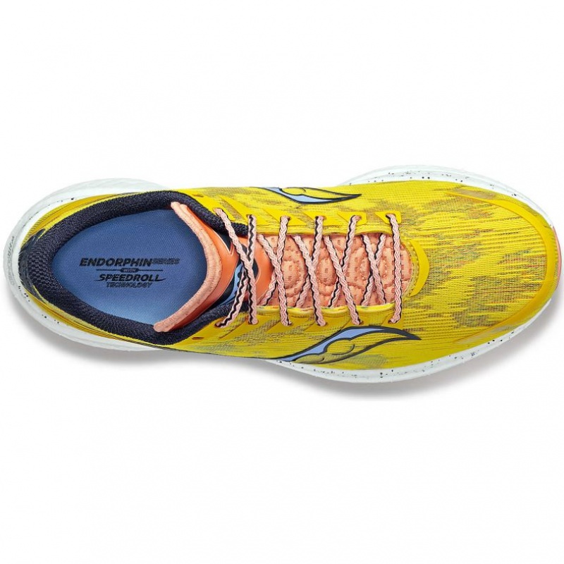 Men's Saucony Endorphin Speed 3 Running Shoes Yellow | SOUTHAFRICA-WBR