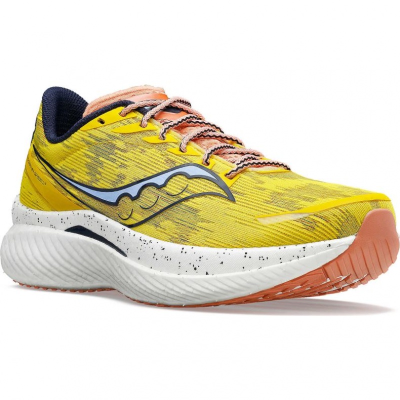 Men's Saucony Endorphin Speed 3 Running Shoes Yellow | SOUTHAFRICA-WBR