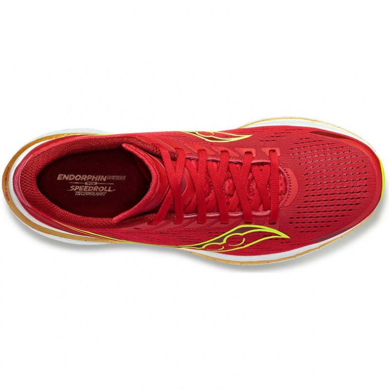 Men's Saucony Endorphin Speed 3 Running Shoes Red | SOUTHAFRICA-KWE