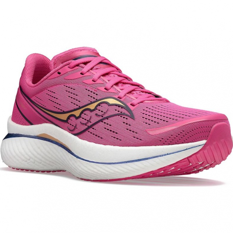 Men's Saucony Endorphin Speed 3 Running Shoes Pink | SOUTHAFRICA-QSO