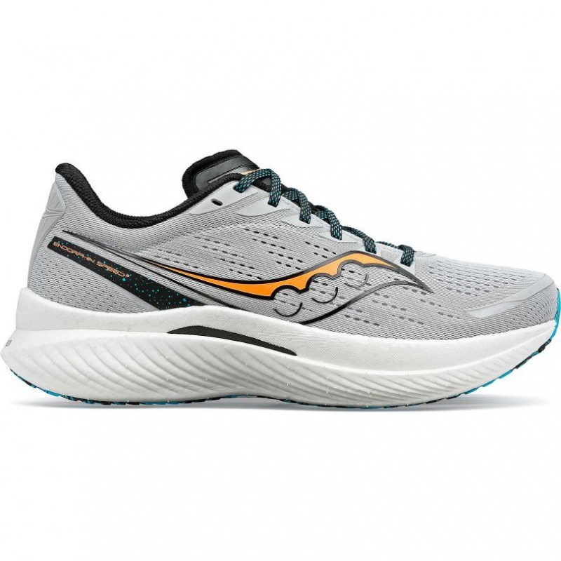 Men\'s Saucony Endorphin Speed 3 Running Shoes Grey | SOUTHAFRICA-LBN